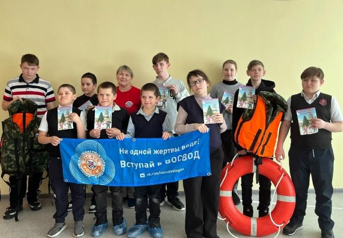Урок по безопасности на воде в МБОУ «Вохтожская школа»