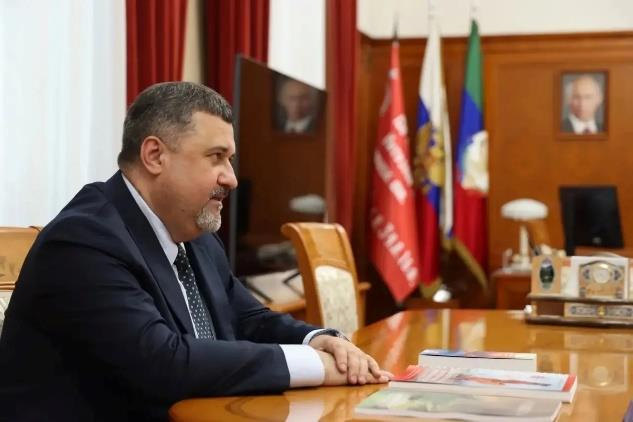 Встреча Председателя ЦС ВОСВОД П.В.Нелезина и врио Главы республики