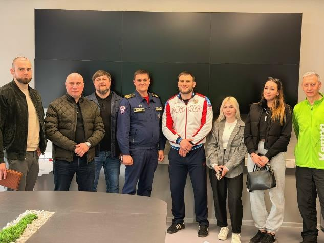 Юные Восводовцы в гостях у службы РХБЗ