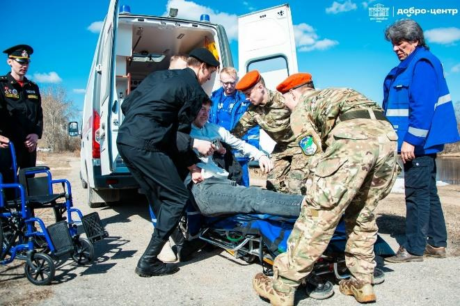 Штабные учения по борьбе с последствиями весеннего половодья