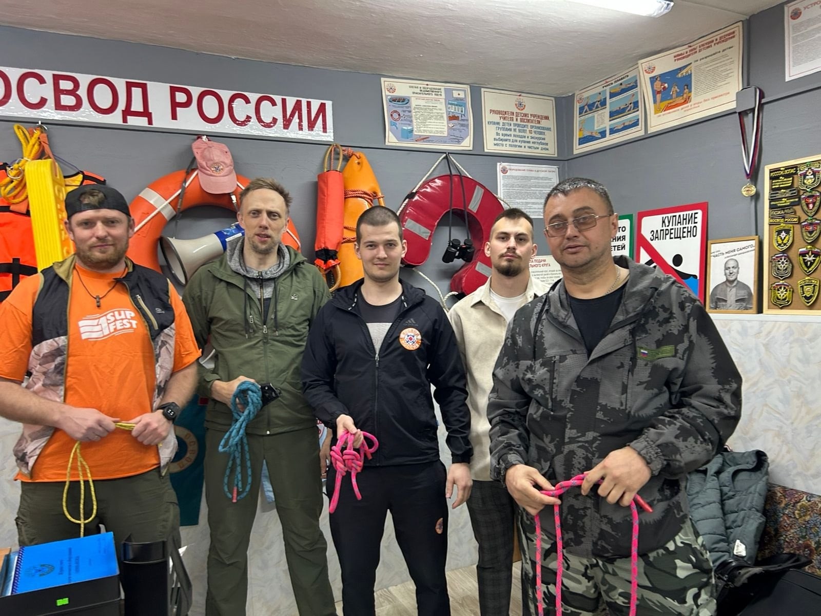 18.05.2025 года прошло практическое занятия для действующих спасателей СвРОООО ВОСВОД