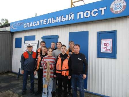 ВОСВОД Мордовии. Учебно-тренировочные занятия на воде со школьниками по подготовке к летнему сезону