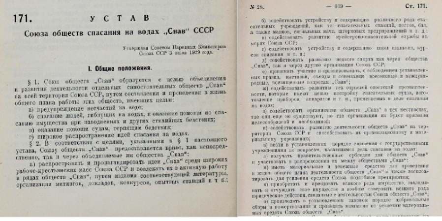 ВСЕРОССИЙСКОЕ ОБЩЕСТВО СПАСАНИЯ НА ВОДАХ (ВОСВОД) (Материал подготовили А.Л. Агарков, А.Д. Герасимов, Ю.В. Кочетов)