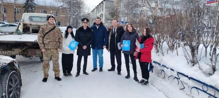 Подготовка волонтёров ВОСВОД по правилам безопасности на водных объектах в зимний период времени