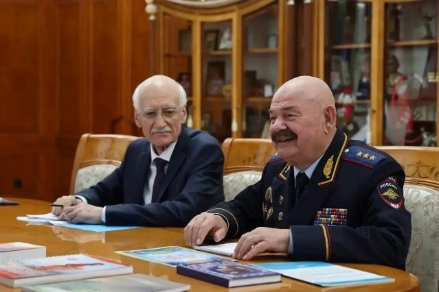 Встреча Председателя ЦС ВОСВОД П.В.Нелезина и врио Главы республики