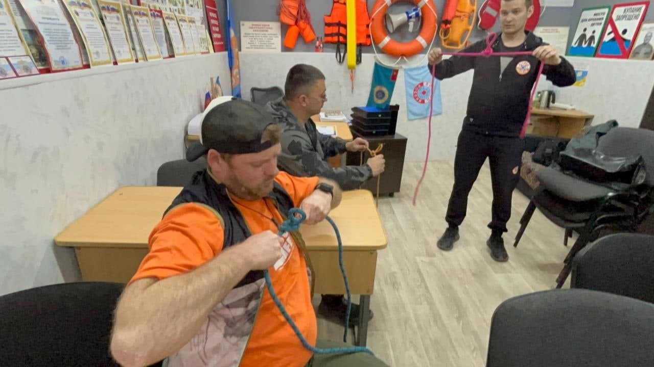 18.05.2025 года прошло практическое занятия для действующих спасателей СвРОООО ВОСВОД